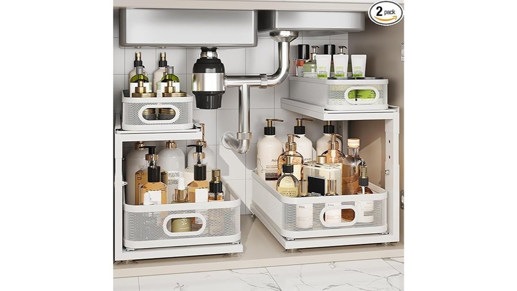 under sink drawer organizers