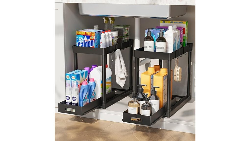 under sink storage organizers