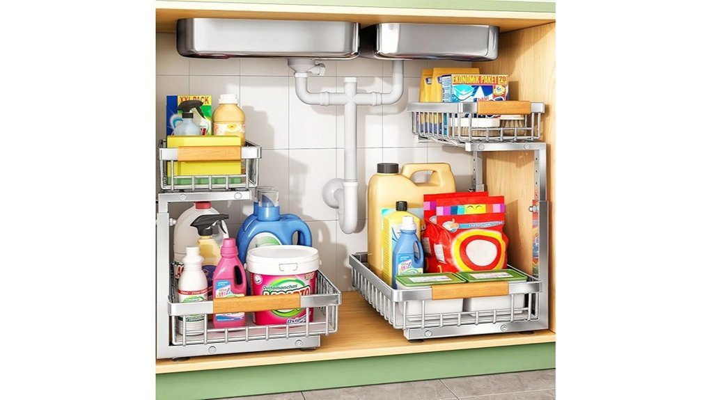 under sink storage solution