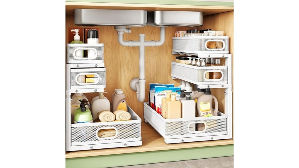 under sink storage solution