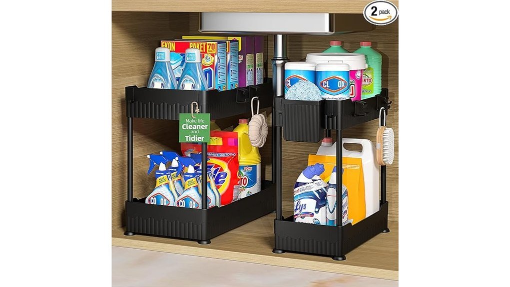 under sink storage solution