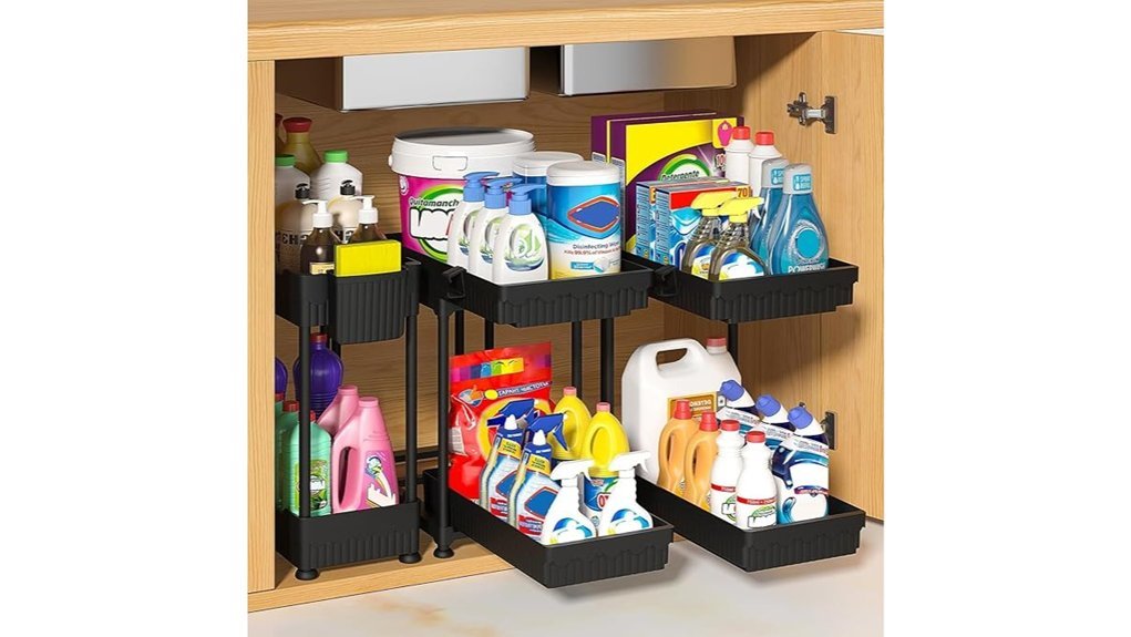 under sink storage solution