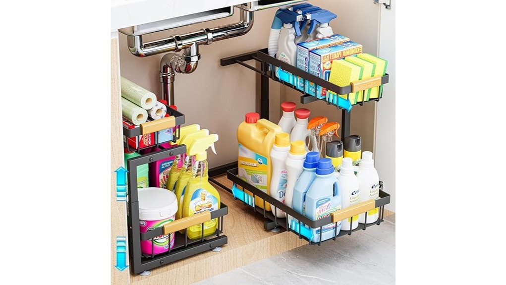 under sink storage solution