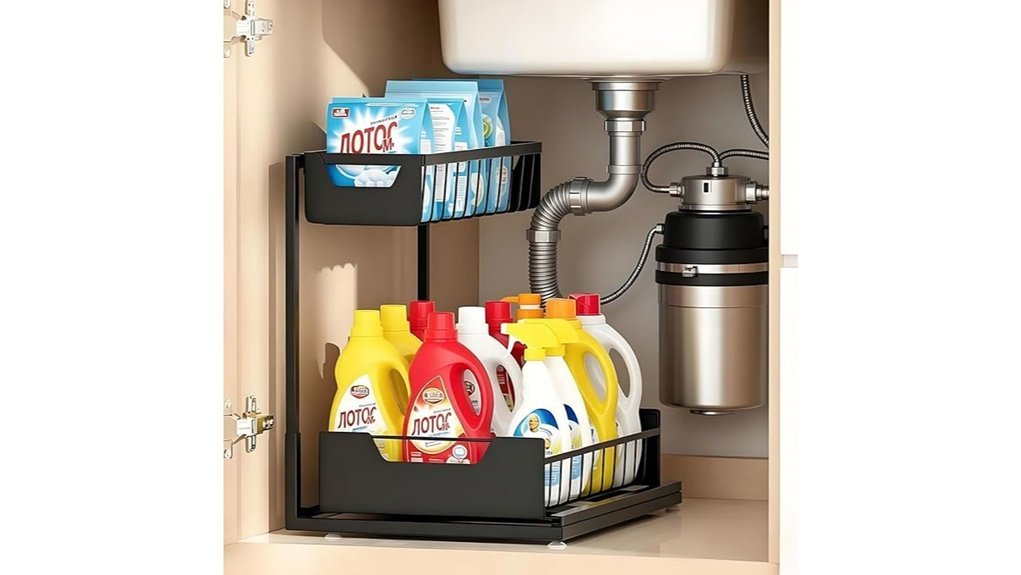 under sink storage solution
