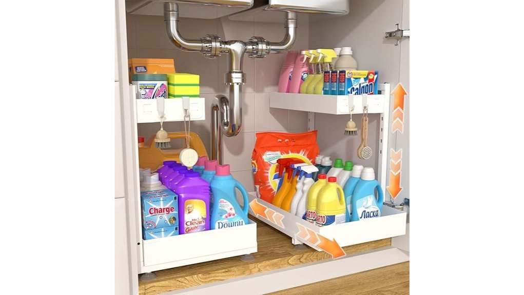 under sink storage solution