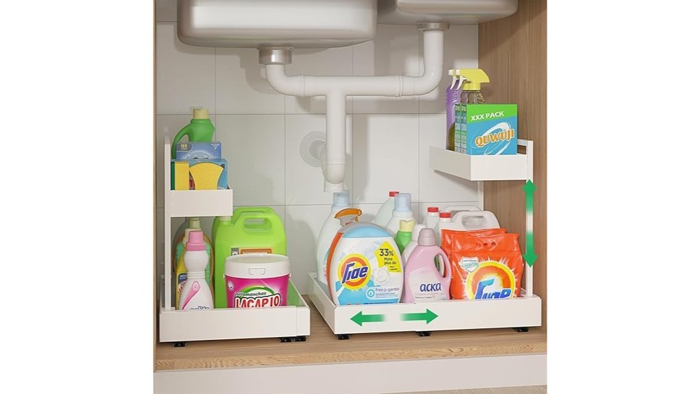 under sink storage solution