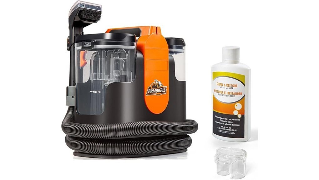 upholstery cleaner with tools