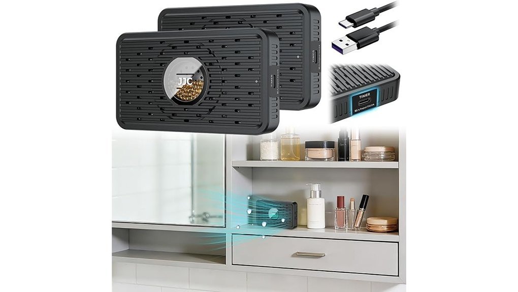 usb c rechargeable dehumidifier pack