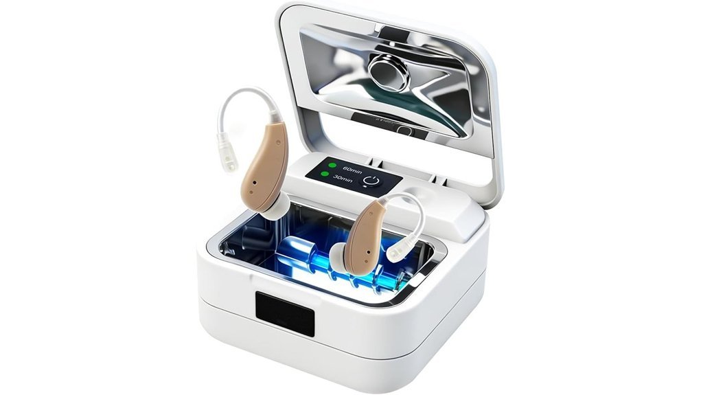 uv c hearing aid dryer