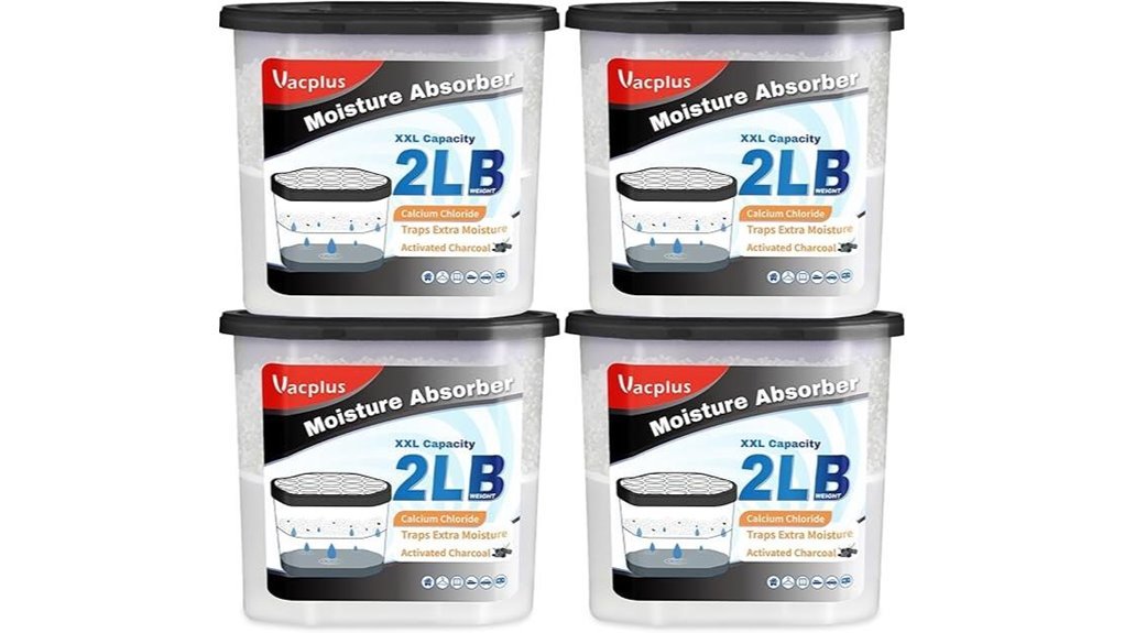 vacuum sealed moisture absorber buckets