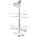 versatile aluminum shower storage