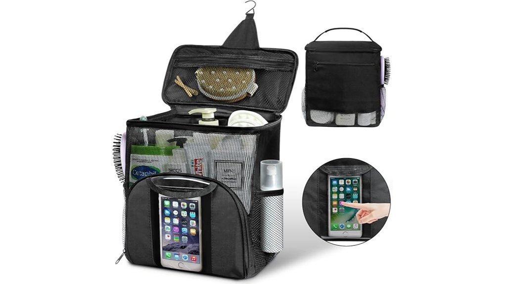 versatile dorm shower organizer