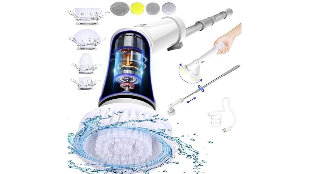 versatile electric cleaning tool