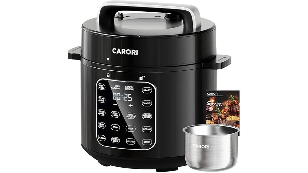 versatile electric cooking appliance