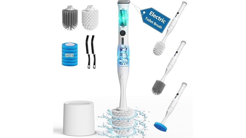 versatile electric toilet cleaner