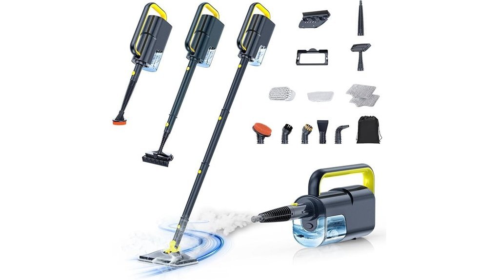 versatile gray steam cleaner