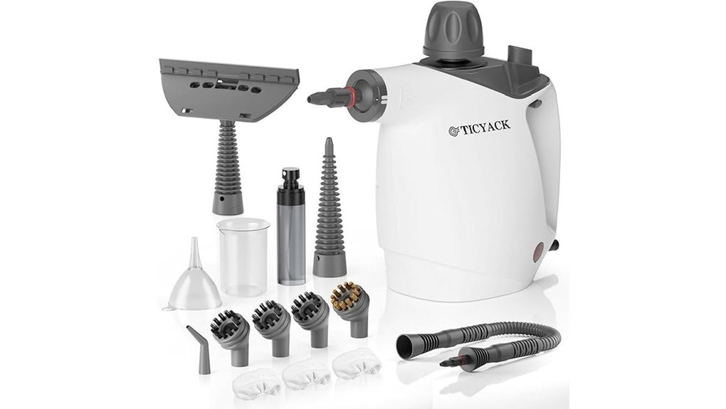 versatile handheld steam cleaner