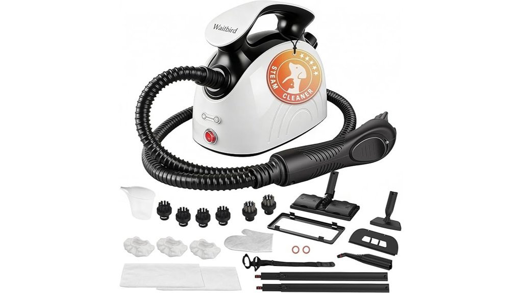 versatile handheld steam cleaner
