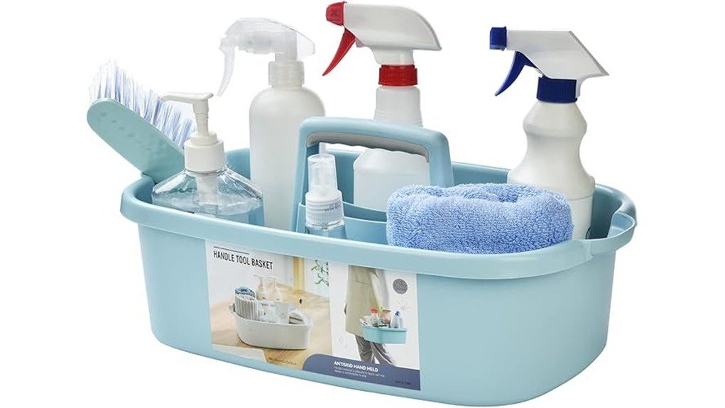 versatile plastic shower organizer