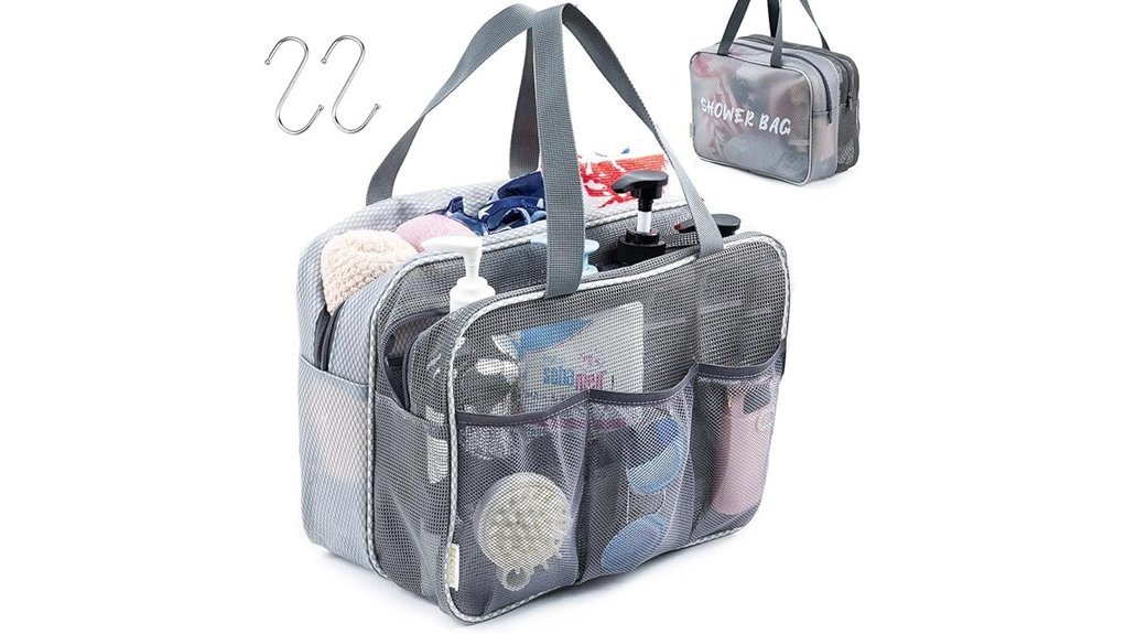 versatile shower caddy design
