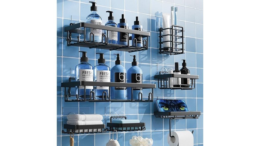 versatile shower caddy set