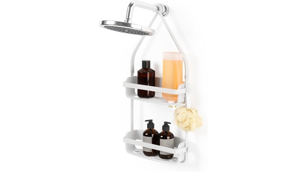 versatile shower storage solution