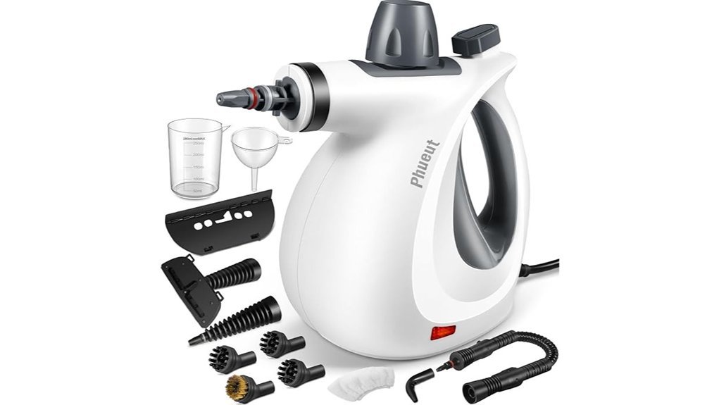 versatile steam cleaner kit
