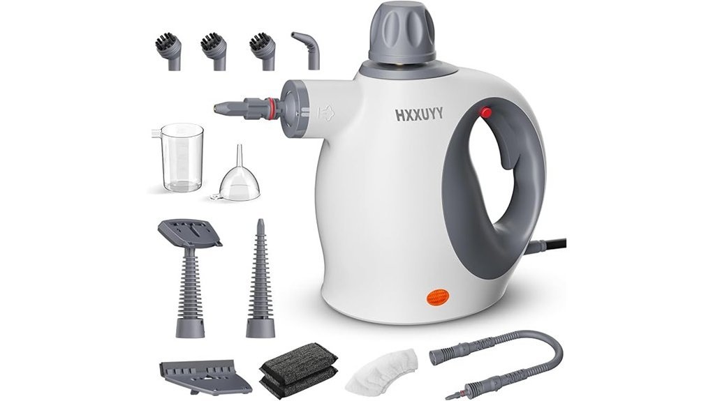 versatile steam cleaner kit