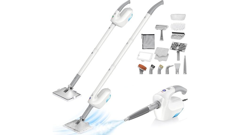 versatile steam cleaning device