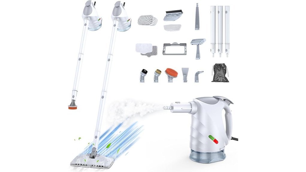 versatile steam cleaning device