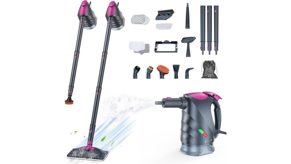 versatile steam cleaning solution