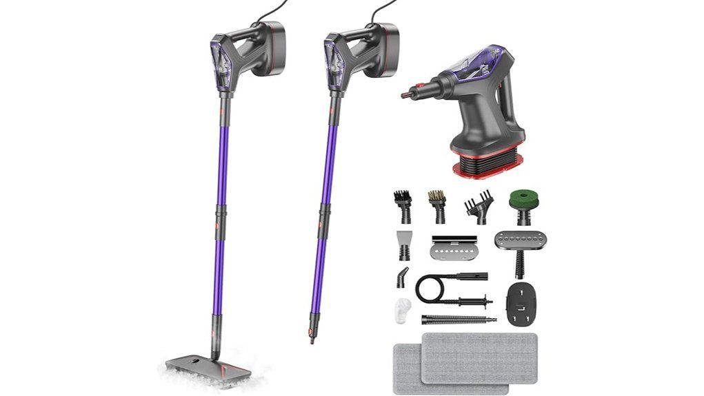 versatile steam cleaning solution