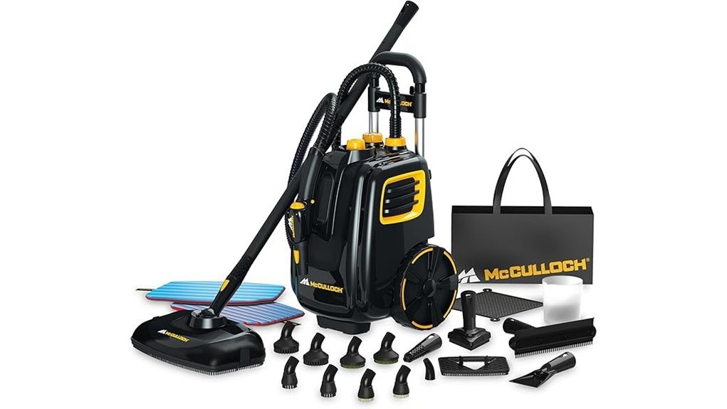 versatile steam cleaning system
