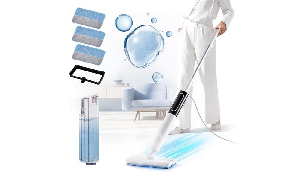 versatile steam mop features