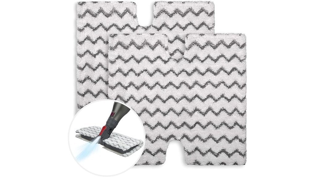 washable steam mop pads