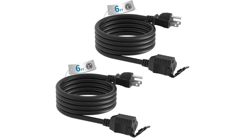 waterproof 3 prong extension cords