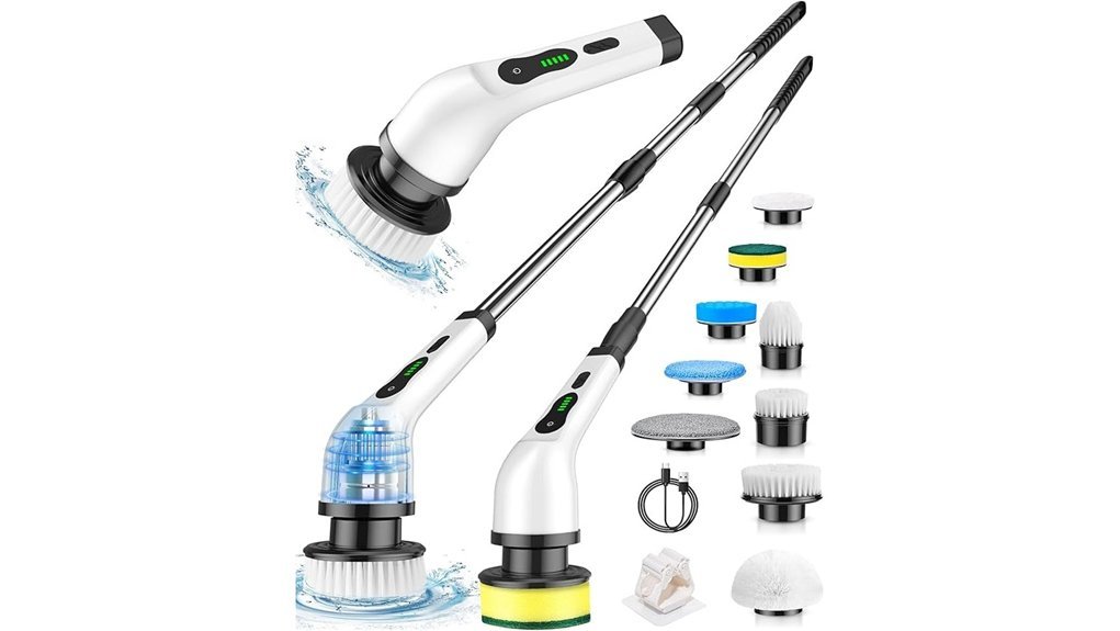 waterproof electric floor scrubber