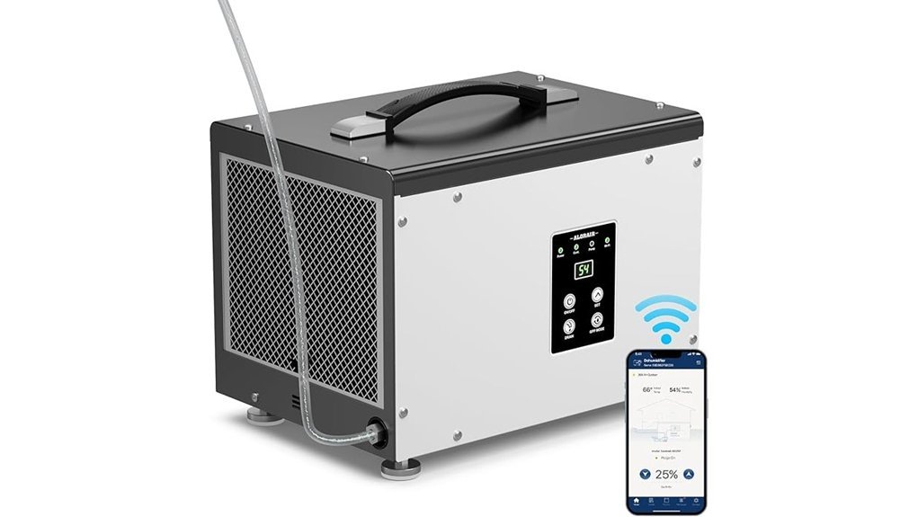 wi fi basement dehumidifier system