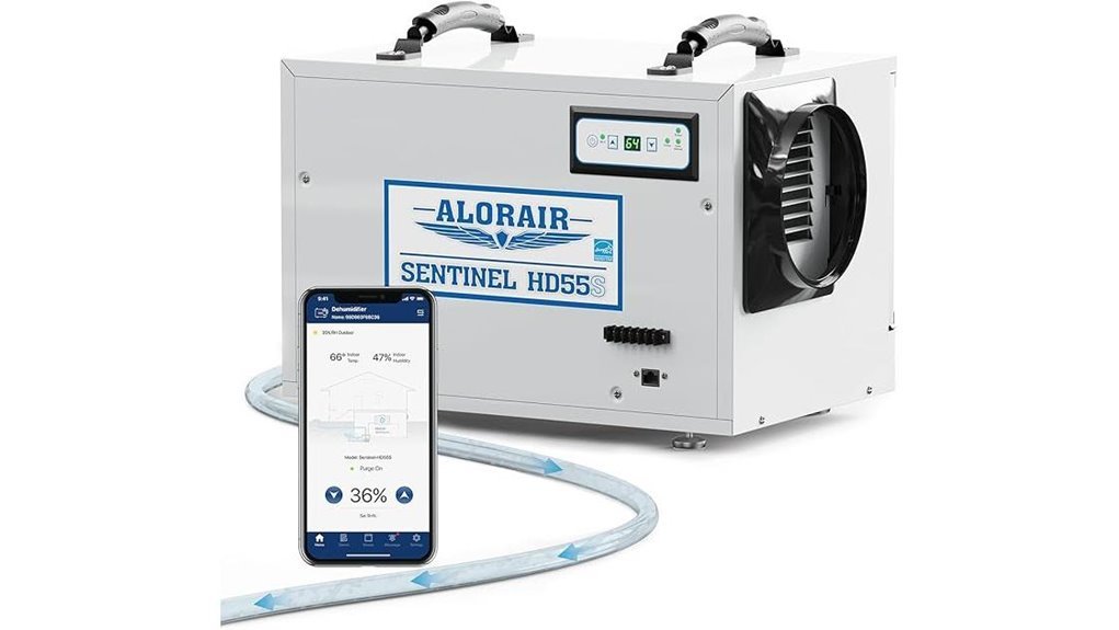 wi fi crawl space dehumidifier