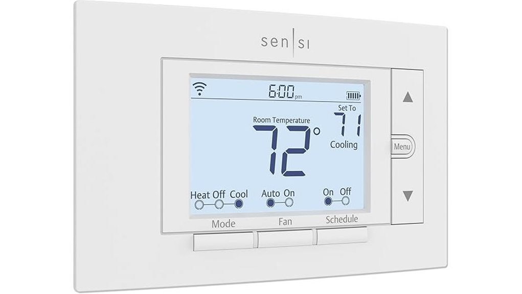 wi fi enabled alexa thermostat