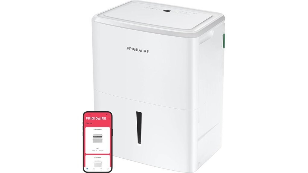 wi fi enabled portable dehumidifier