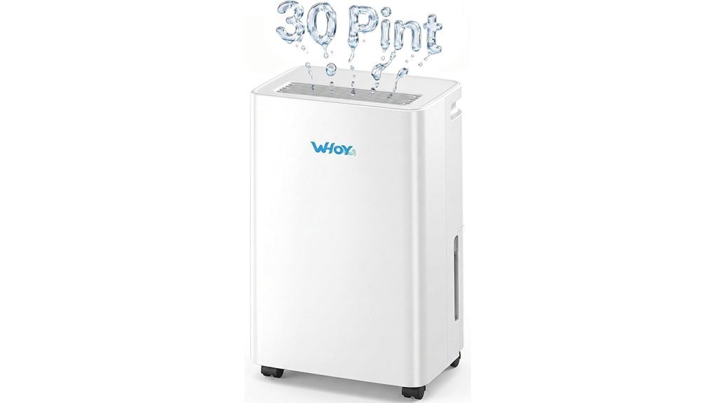 wifi enabled dehumidifier device