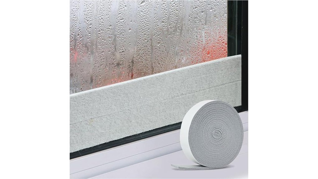 window condensate absorption tape