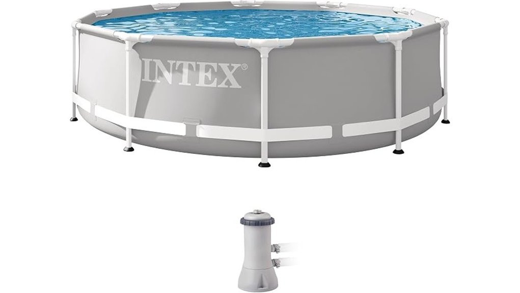 above ground pool set