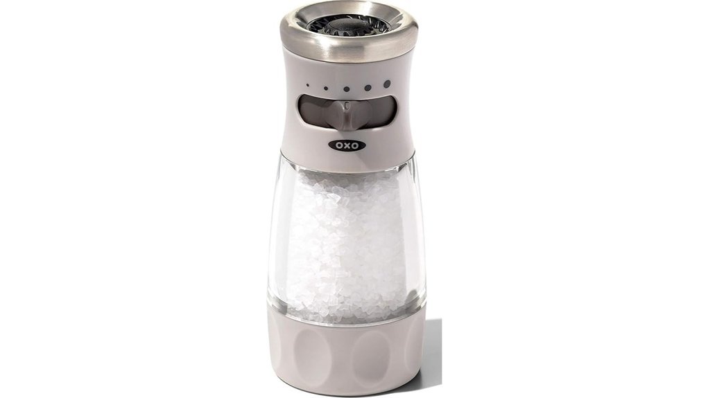 adjustable salt grinder design