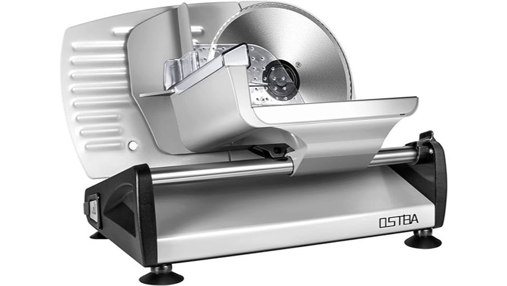 adjustable thickness meat slicer