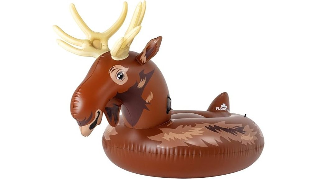 adult moose pool float