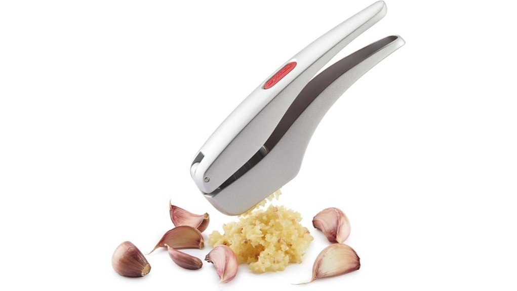aluminum garlic press tool