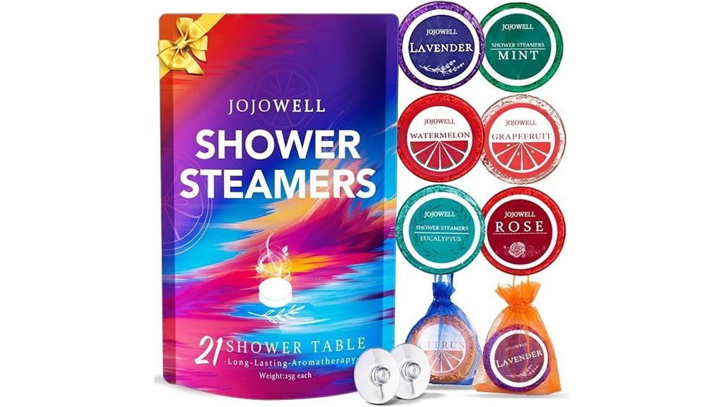 aromatherapy shower steamer set