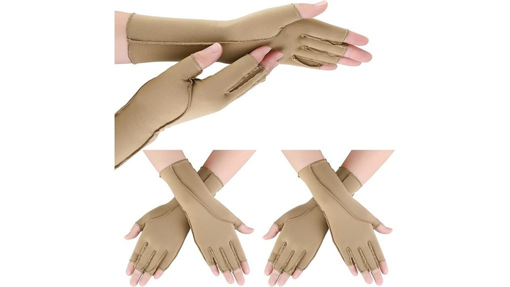 arthritis relief compression gloves